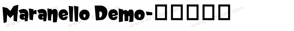 Maranello Demo字体转换